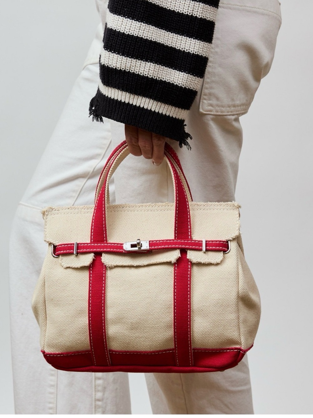 Sunwin Madaket Small Classic Tote Bag Nantucket Red